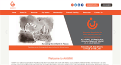 Desktop Screenshot of aaimhi.org