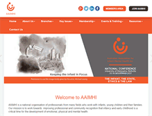 Tablet Screenshot of aaimhi.org